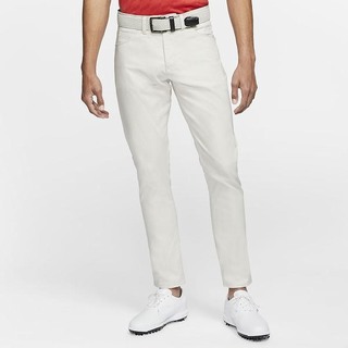 Pantaloni Nike Flex Slim Fit 6-Pocket Golf Barbati Albi | LQRS-37156